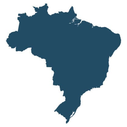Brazil country map